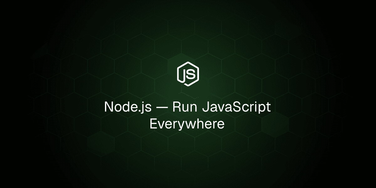 Introduction to Node.js | Node.js Learn